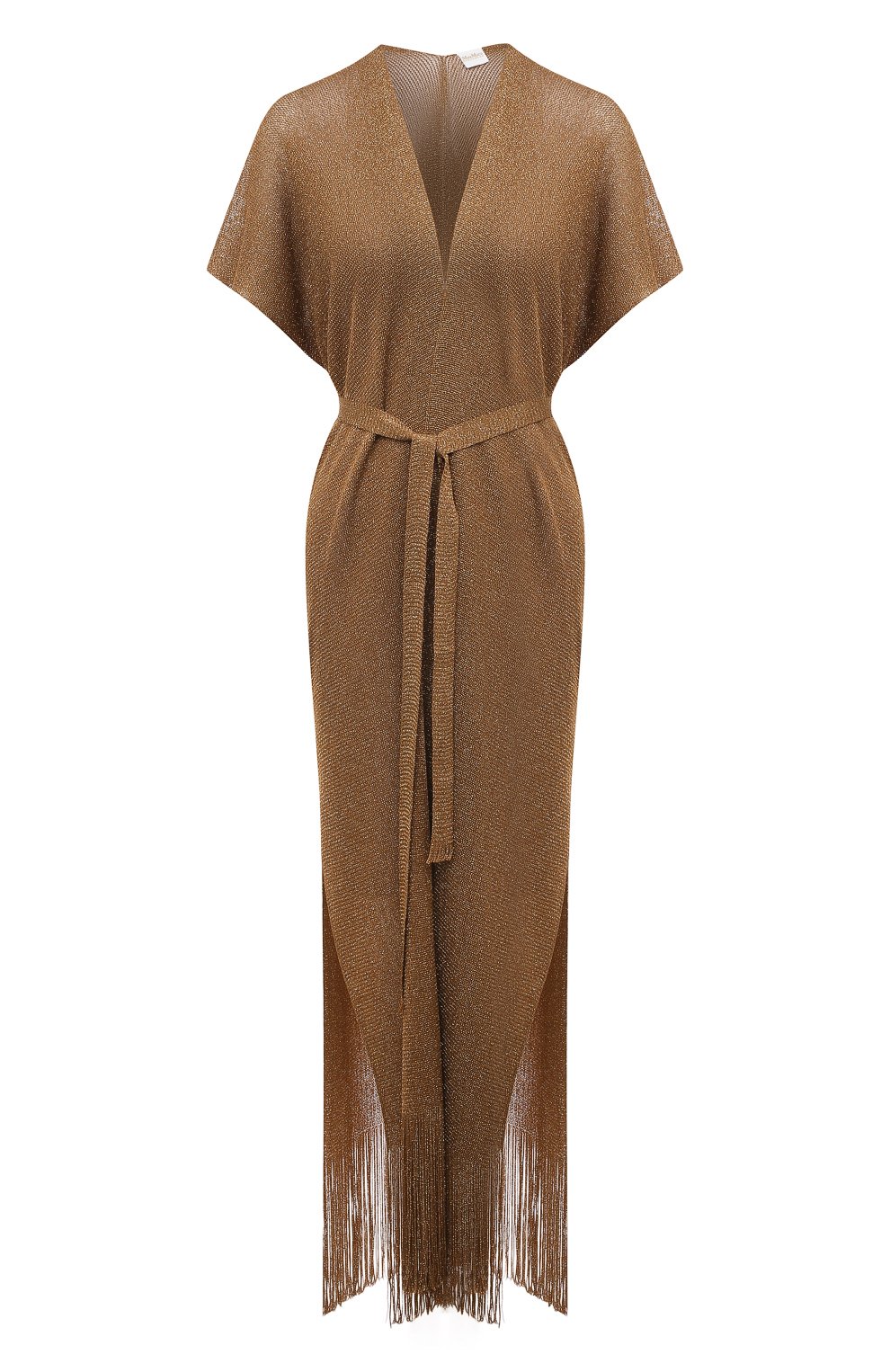 Туника из вискозы WEEKEND MAX MARA коричневого цвета по цене 26890 руб., арт. ELEGIA 23369101, фото 1 Туника из вискозы WEEKEND MAX MARA, арт. ELEGIA 23369101, фото 1