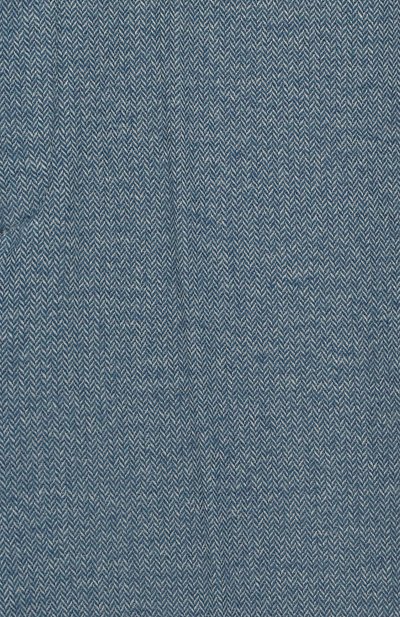 Хлопковые брюки ZHANNA & ANNA синего цвета по цене 8500 руб., арт. ZAOZ00000108, фото 3 Хлопковые брюки ZHANNA & ANNA, арт. ZAOZ00000108, фото 3