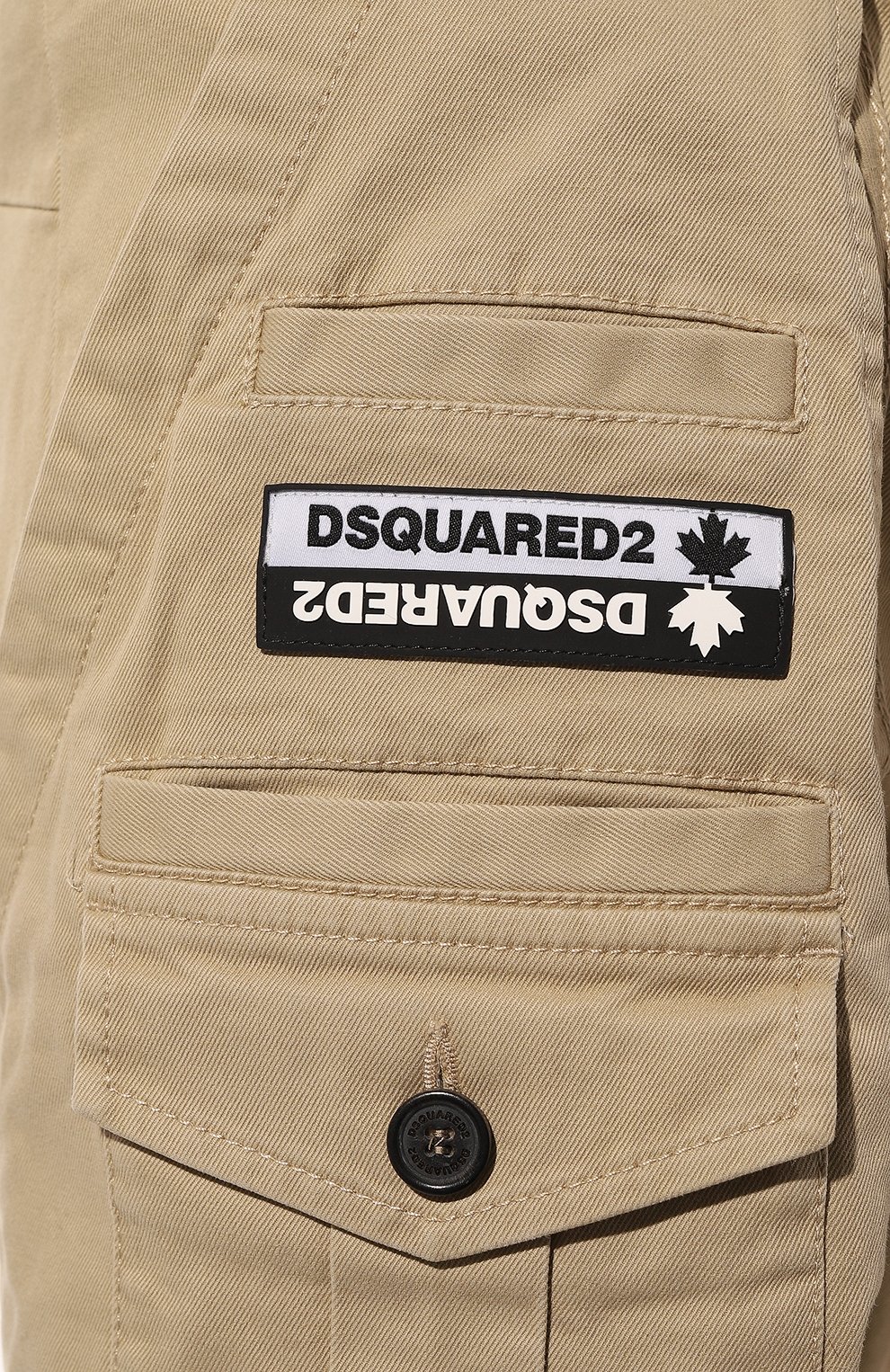 Хлопковые брюки-карго DSQUARED2, арт. S74KB0732/S39021, фото 5