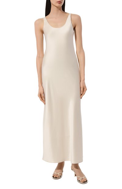 Платье LE17SEPTEMBRE кремового цвета по цене 43950 руб., арт. LS24110P002EIV, фото 3 Платье LE17SEPTEMBRE, арт. LS24110P002EIV, фото 3