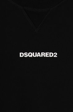 Мужского хлопковый свитшот DSQUARED2 черного цвета, арт. DQ2739/D0094 | Фото 3 (Девочки Кросс-КТ: Свитшот-одежда; Нос: Не проставлено; Региональные ограничения белый список (Axapta Mercury): Не проставлено; Мальчики Кросс-КТ: Свитшот-одежда; Материал внешний: Хлопок; Ростовка одежда: 4 года | 104 см, 16 лет | 164 см, 8 лет | 128 см, 6 лет | 116 см, 10 - 11 лет | 140 - 146см, 13 - 15 лет | 158 см)