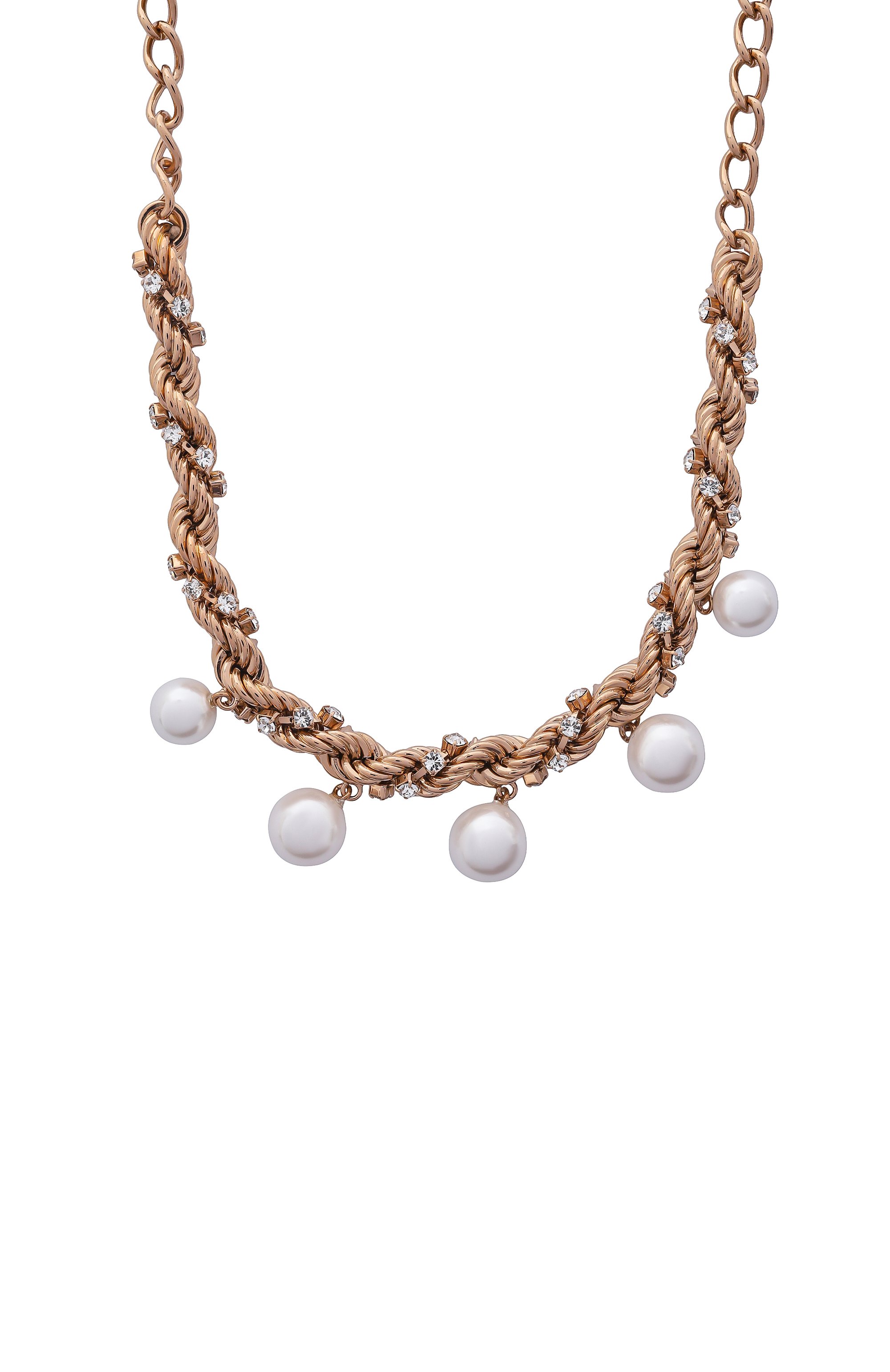 Колье MARNI золотого цвета по цене 86400 руб., арт. C0MV0564A0/P6525, фото 3 Колье MARNI, арт. C0MV0564A0/P6525, фото 3
