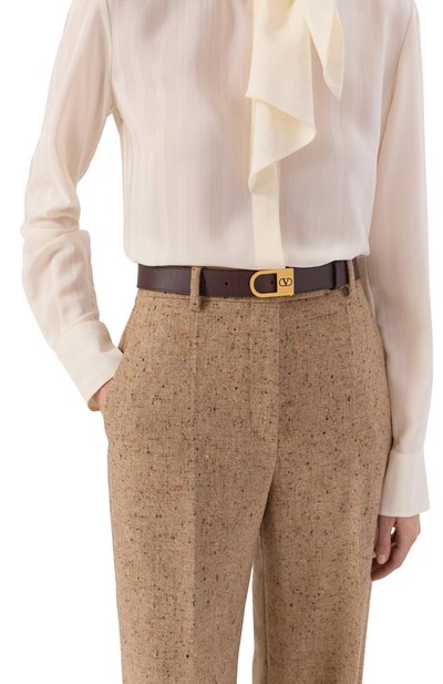 Кожаный ремень VALENTINO, арт. 7W0T0ST8/JAQ, фото 2