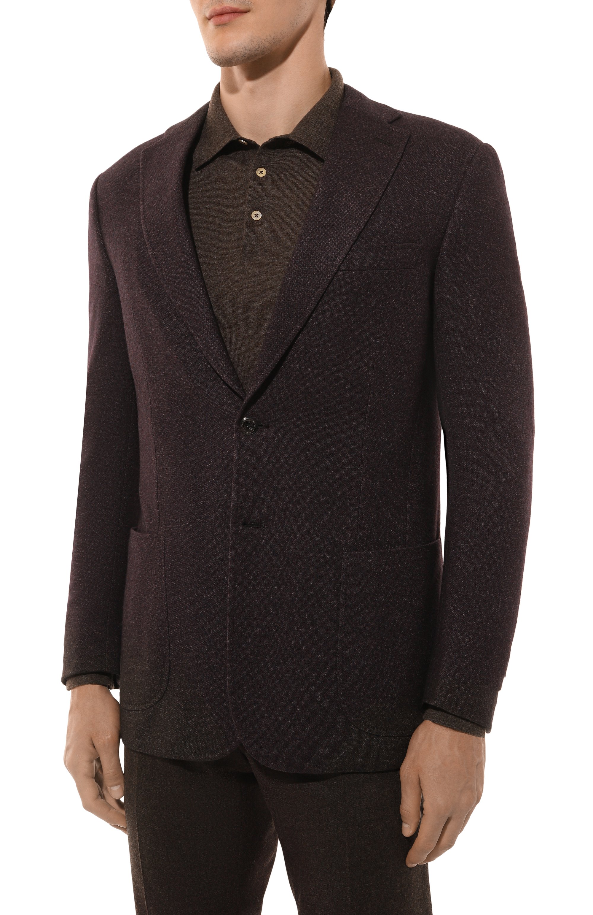 Пиджак из шелка и кашемира STEFANO RICCI, арт. M1RMGD22T0/KC001M, фото 4