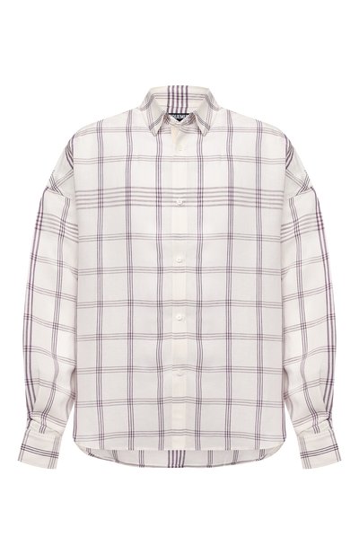 Рубашка из вискозы и льна JACQUEMUS, арт. 215SH05/125613, фото 1