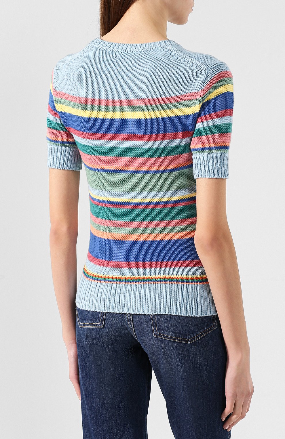 Хлопковый топ POLO RALPH LAUREN, арт. 211744790, фото 4