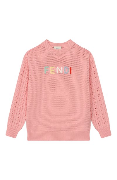 Хлопковый свитер FENDI, арт. JUG212/AVWW_001
