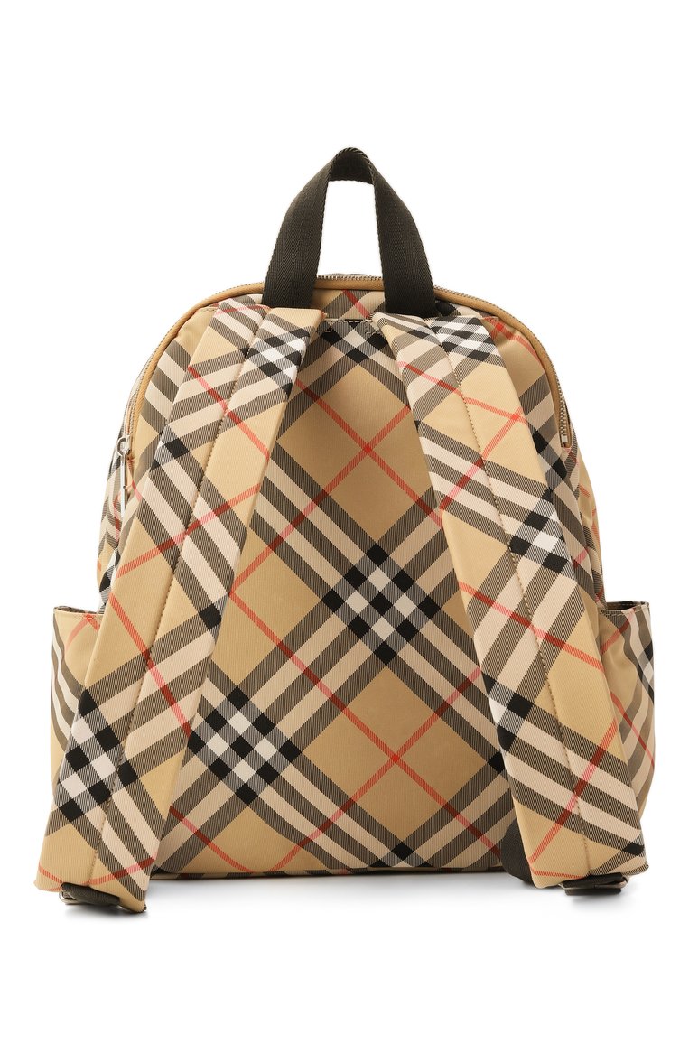 Мужской рюкзак BURBERRY бежевого цвета, арт. 8102354 | Фото 6 (Размер: large; Материал: Текстиль; Сумки-технические: Рюкзаки - больши�е; Стили: Кэжуэл; Автоматизация ТО: Проставлено; Автоматизация состава: Проставлено)