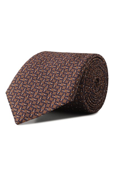 Мужской шелковый галстук CANALI, арт. 18/HJ04188