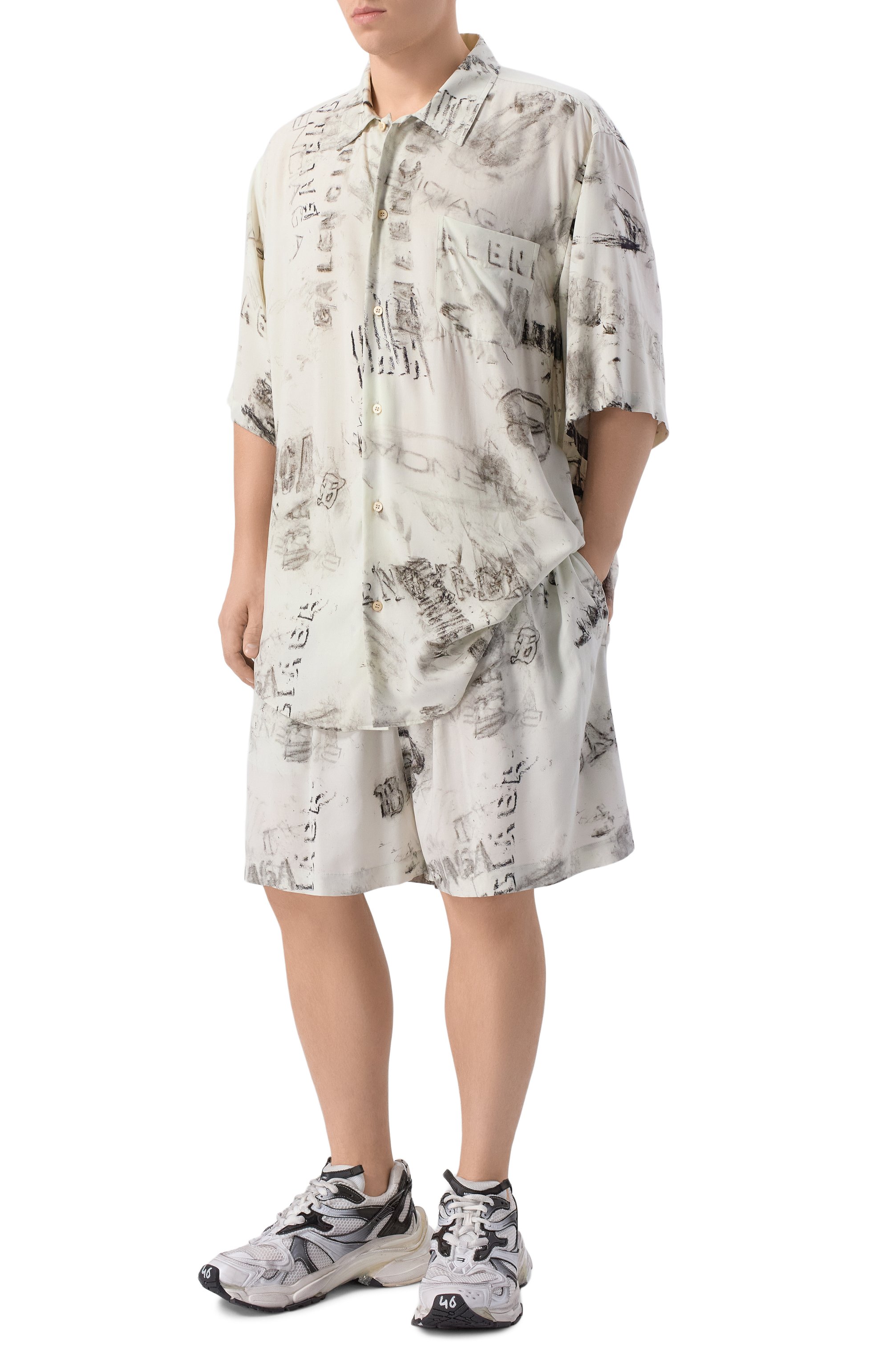 Шорты из вискозы BALENCIAGA, арт. 850715/TTL78, фото 2