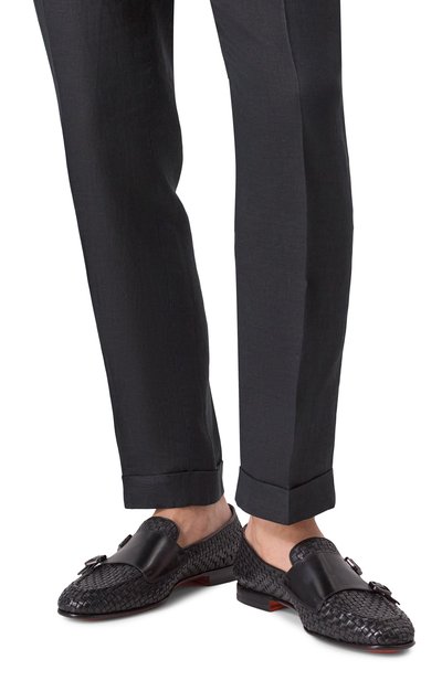 Кожаные монки carlos SANTONI, арт. MCNG19061LA3SWNB, фото 3