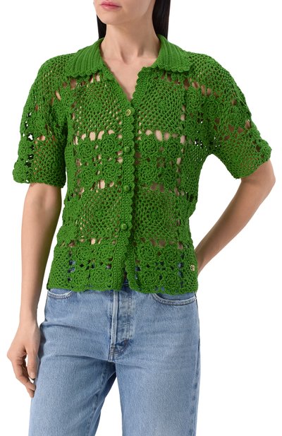 Хлопковый кардиган LIU JO, арт. WA5208MA30Q, фото 3