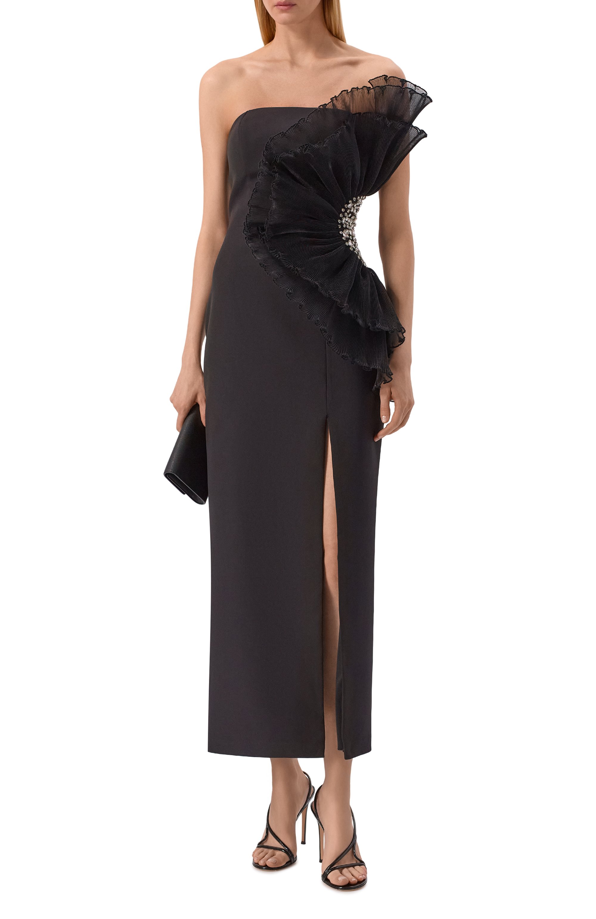 Платье с отделкой стразами SASHA KIM, арт. SK-00001767, фото 2