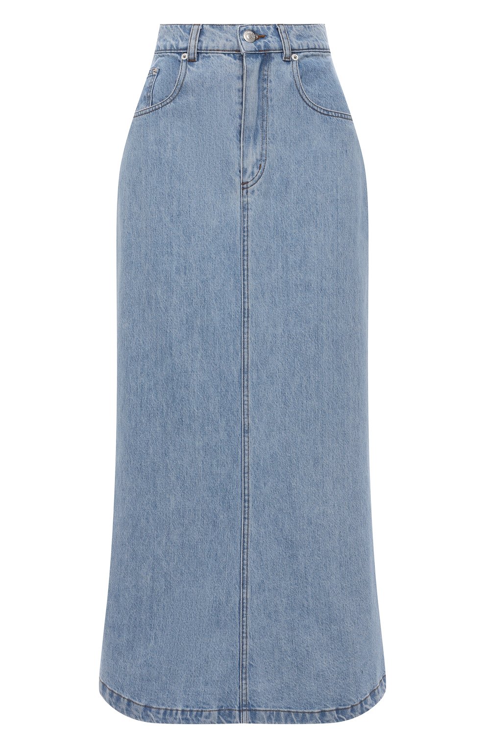 Джинсовая юбка NANUSHKA, арт. CLAUDIA_LIGHT WASH_RIGID DENIM, фото 1