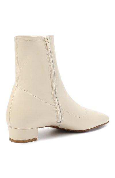 Кожаные ботильоны este BY FAR, арт. 16605-07-EBWHTL, фото 5