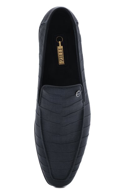 Лоферы из кожи крокодила ZILLI, арт. MDV-A038/003/CNIL, фото 5