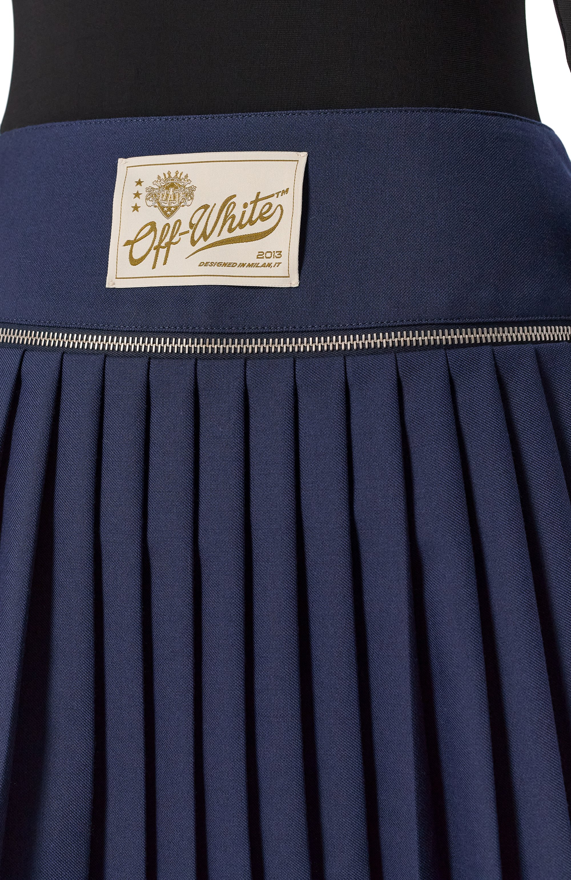 Плиссированная юбка OFF-WHITE, арт. 0WCU01FF25FAB001, фото 5