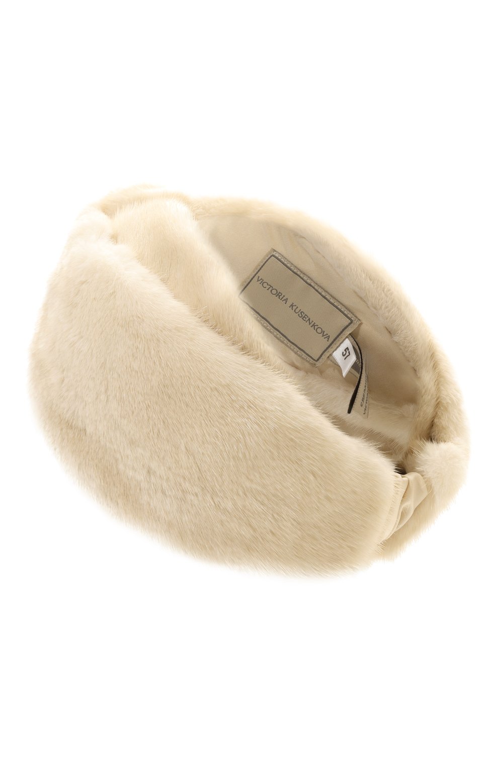 Меховой ободок из норки VICTORIA KUSENKOVA, арт. 169600012019, фото 3