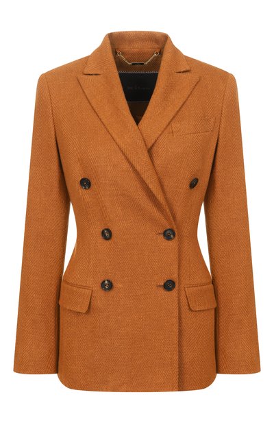 Женский жакет изо льна и шелка KITON, арт. D46523K0953E01