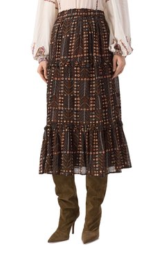 Хлопковая юбка ISABEL MARANT ETOILE, арт. JU0239FA/C1J19E, фото 3
