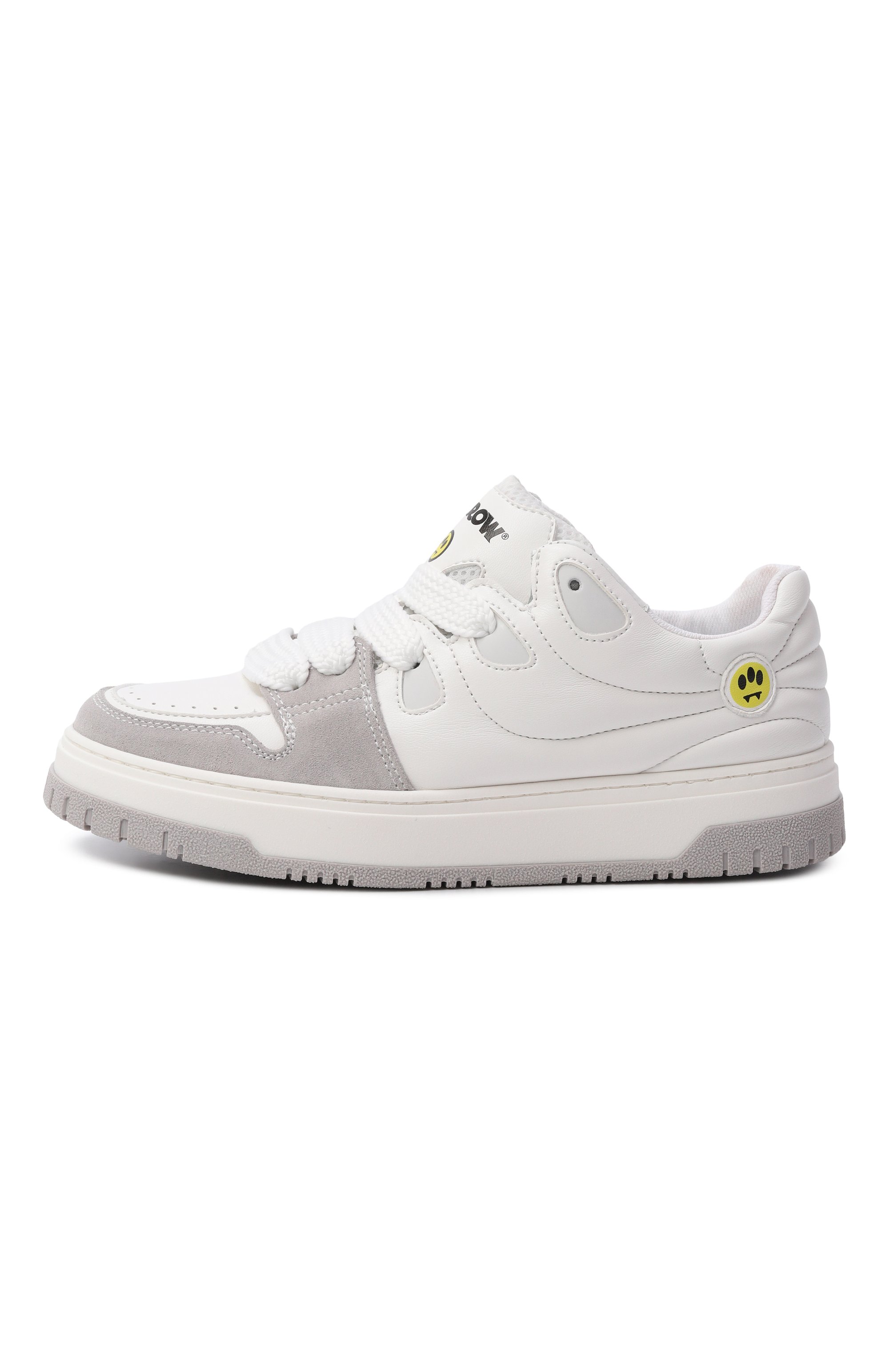 Кеды BARROW белого цвета по цене 27300 руб., арт. 82848/VAR1_001, фото 2 Кеды BARROW, арт. 82848/VAR1_001, фото 2