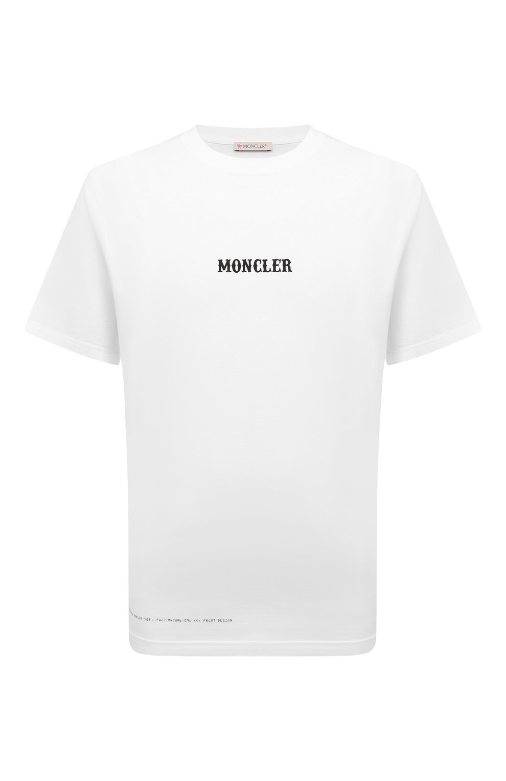 Хлопковая футболка circus 7 moncler frgmt hiroshi fujiwara MONCLER GENIUS белого цвета по цене 32500 руб., арт. 8C000-03-M2353, фото 1 Хлопковая футболка circus 7 moncler frgmt hiroshi fujiwara MONCLER GENIUS, арт. 8C000-03-M2353, фото 1