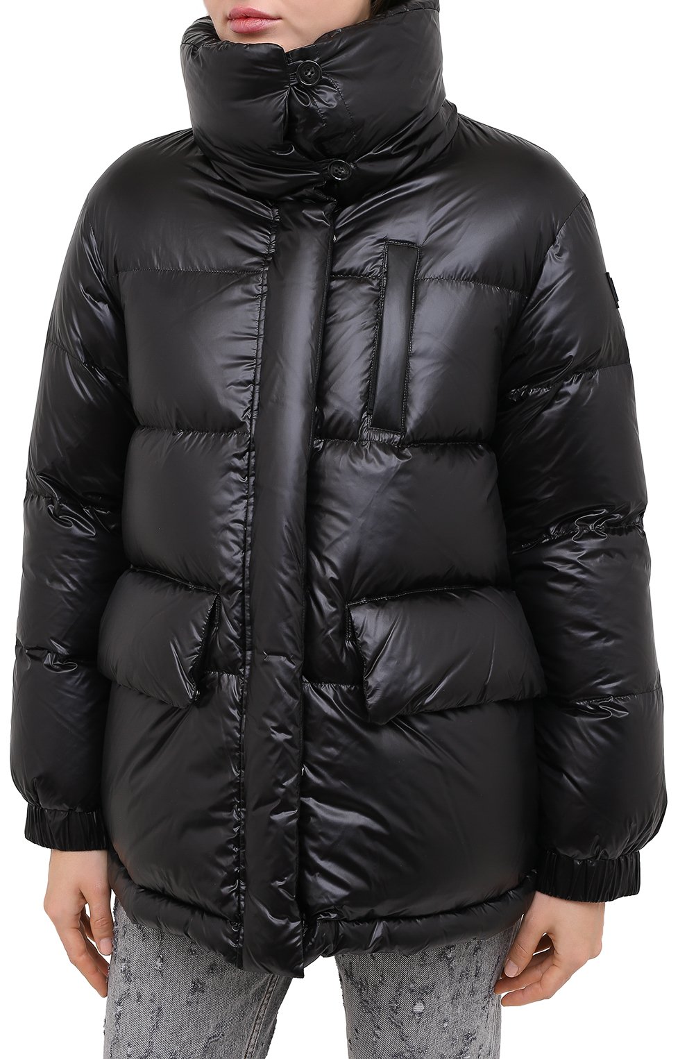 Пуховик WOOLRICH черного цвета по цене 65850 руб., арт. CFWW0U0282FR/UT1702, фото 3 Пуховик WOOLRICH, арт. CFWW0U0282FR/UT1702, фото 3