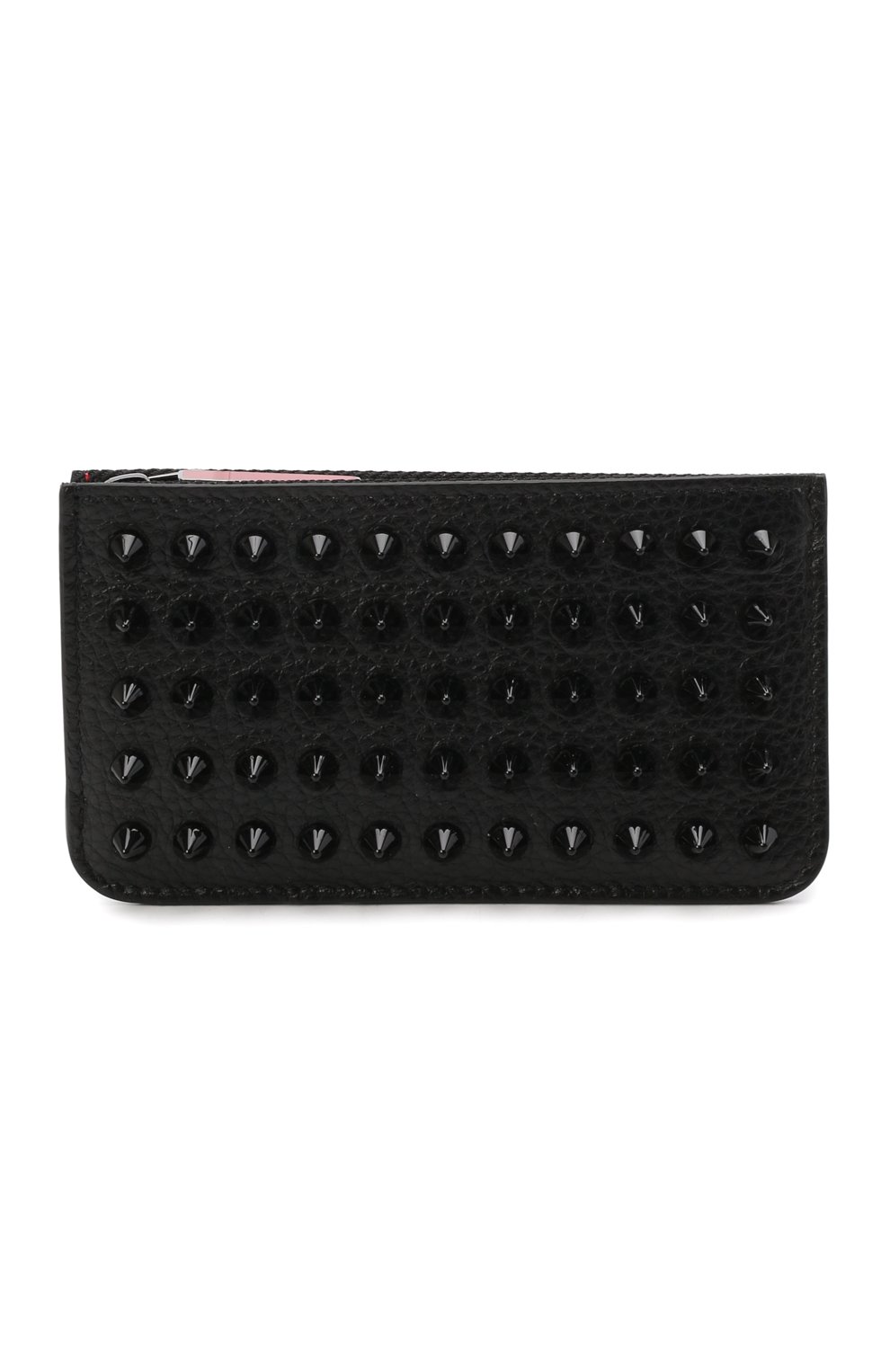 Кожаный футляр для кредитных карт CHRISTIAN LOUBOUTIN, арт. 1205017/M CREDIL0U NV, фото 1