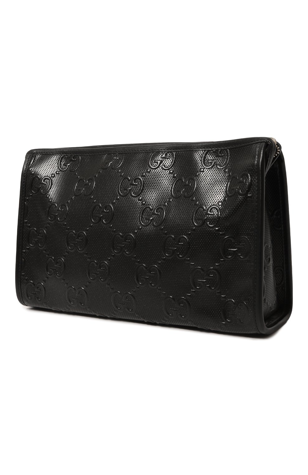 Кожаный несессер GUCCI черного цвета по цене 113760 руб., арт. 625568 1W3AN, фото 2 Кожаный несессер GUCCI, арт. 625568 1W3AN, фото 2