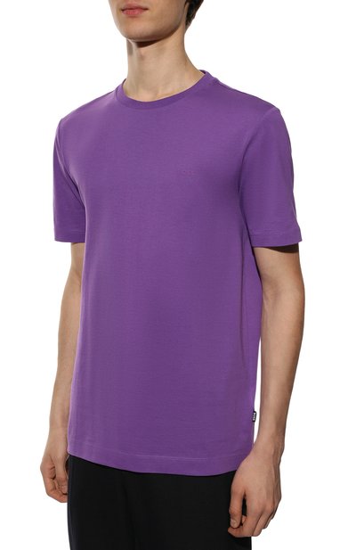 Хлопковая футболка BOSS, арт. 50468347, фото 3