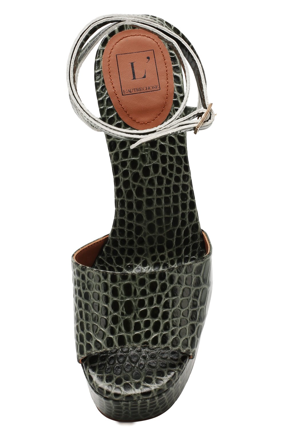 Кожаные босоножки L'AUTRE CHOSE, арт. LDL028.11CP2912, фото 5