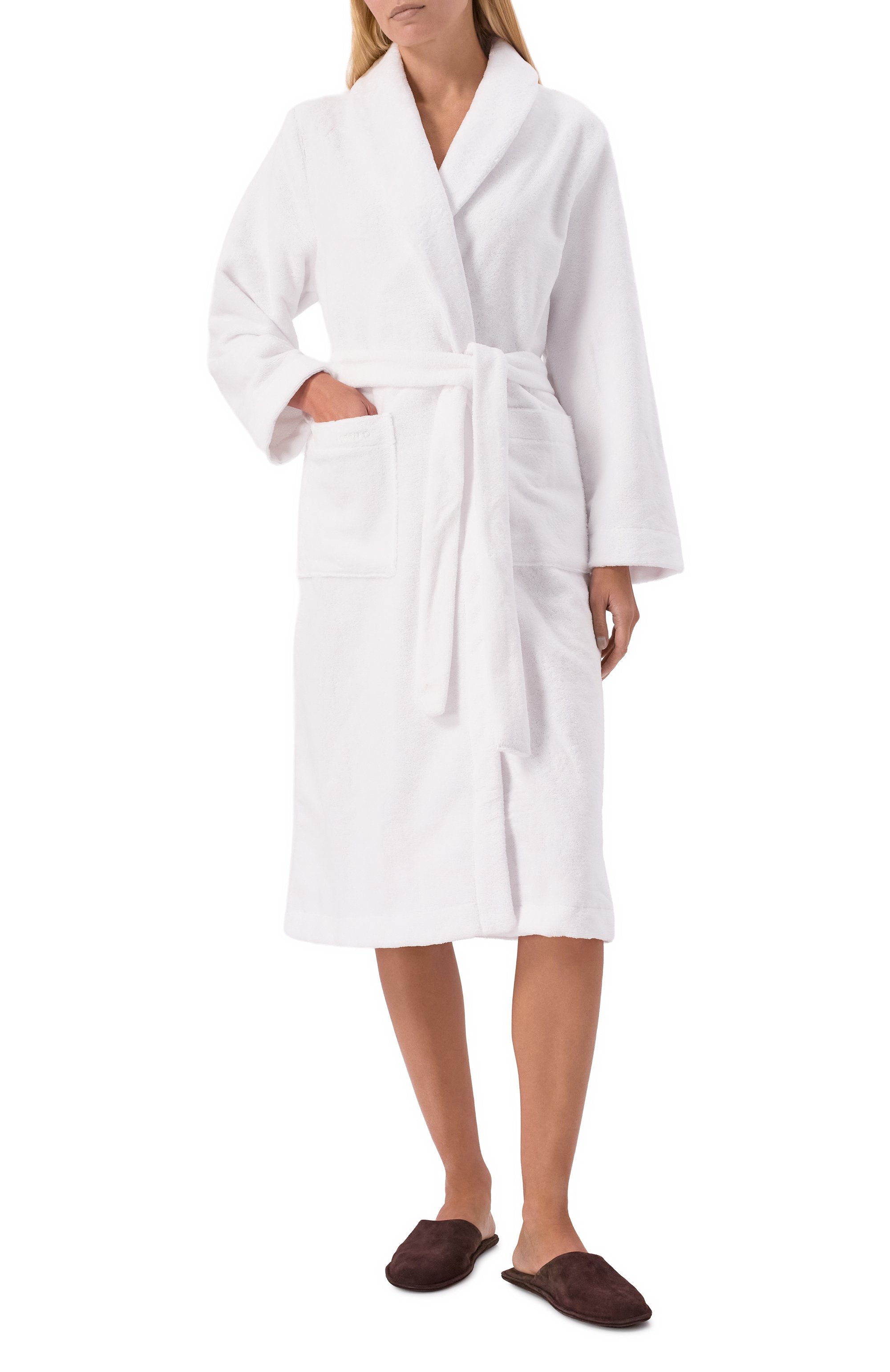 Хлопковый халат HANRO, арт. 077700, фото 2