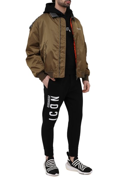 Хлопковое худи icon DSQUARED2, арт. S79GU0010/S25516, фото 2