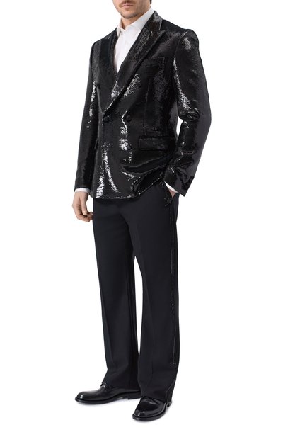 Пиджак с отделкой из пайеток DOLCE & GABBANA, арт. G2TV8T/FLSIM, фото 2