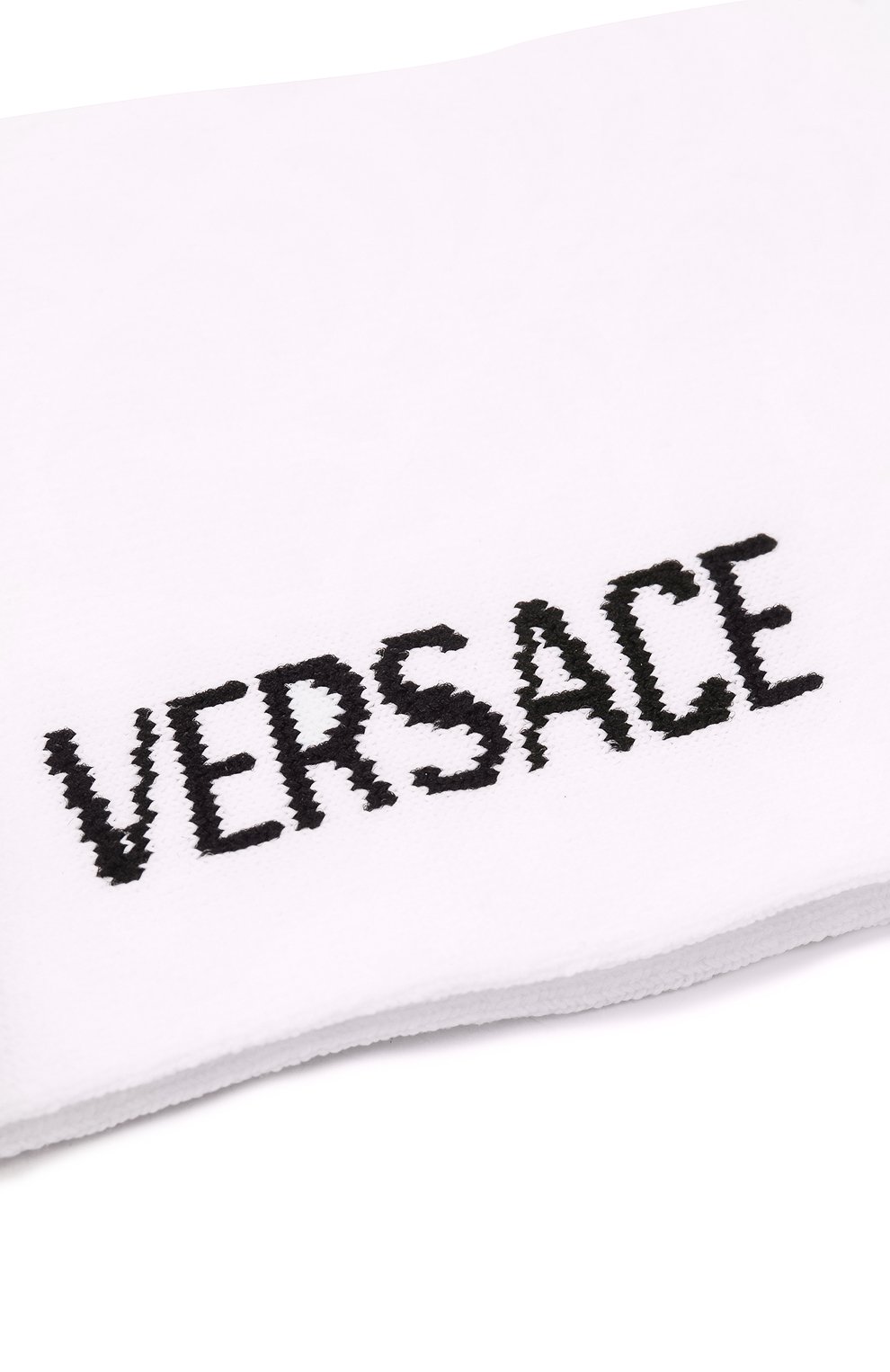 Носки VERSACE белого цвета по цене 6920 руб., арт. 1004197/1A03027, фото 2 Носки VERSACE, арт. 1004197/1A03027, фото 2