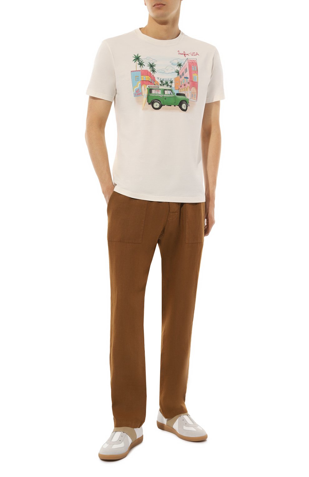 Хлопковая футболка MC2 SAINT BARTH, арт. STBM TSHIRT MAN/TSHM001/02203B, фото 2