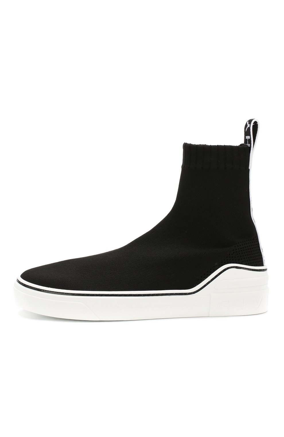 Высокие текстильные кеды на контрастной подошве GIVENCHY, арт. BE000DE077, фото 3