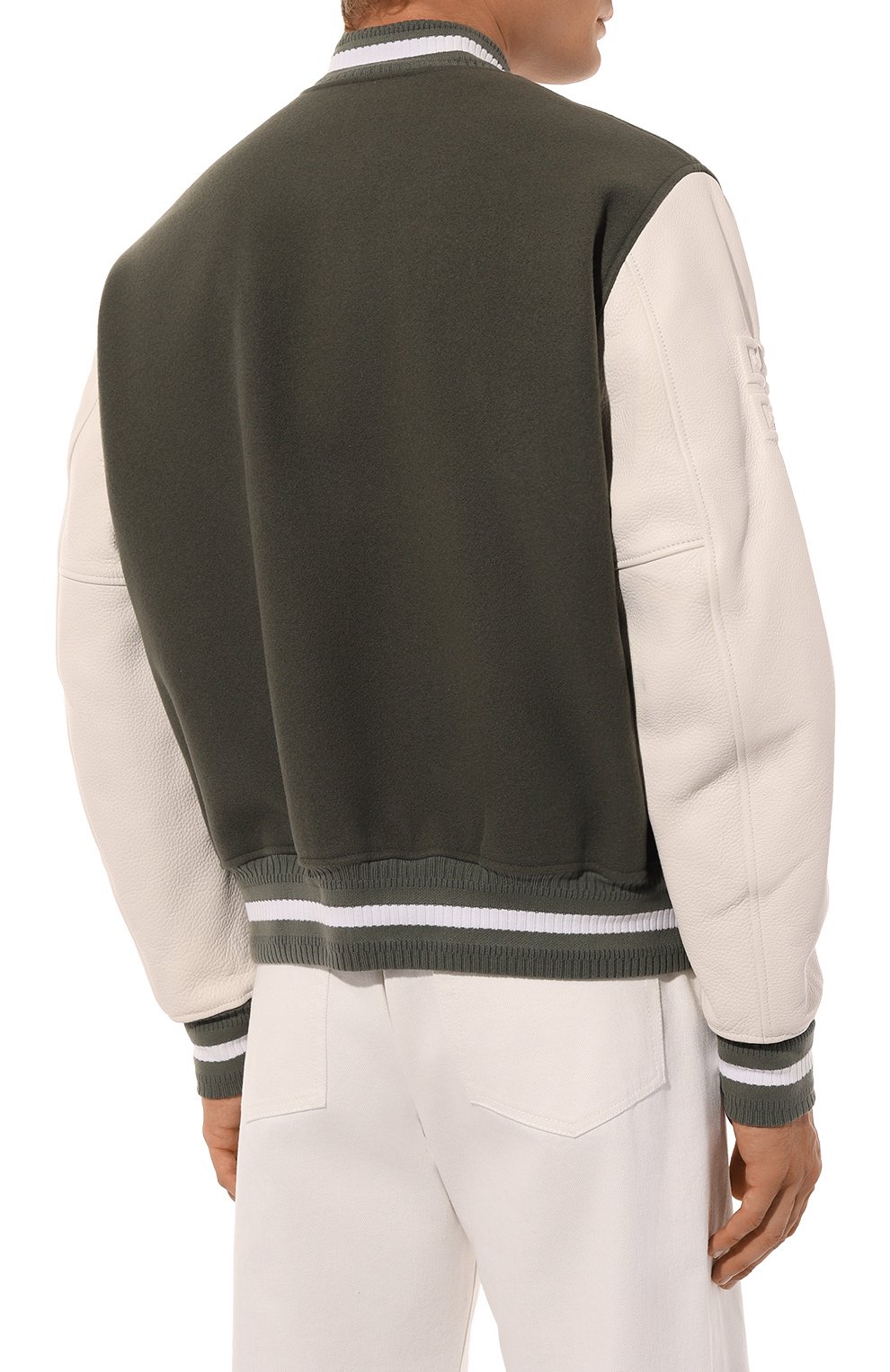 Комбинированный бомбер GIVENCHY, арт. BM011S6Y16, фото 4
