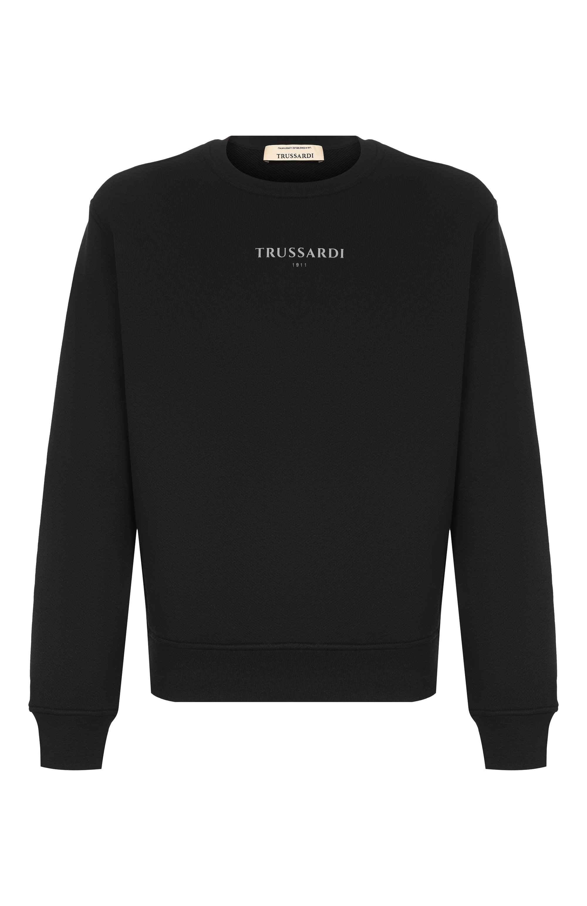 Хлопковый свитшот TRUSSARDI, арт. G8158000133N, фото 1