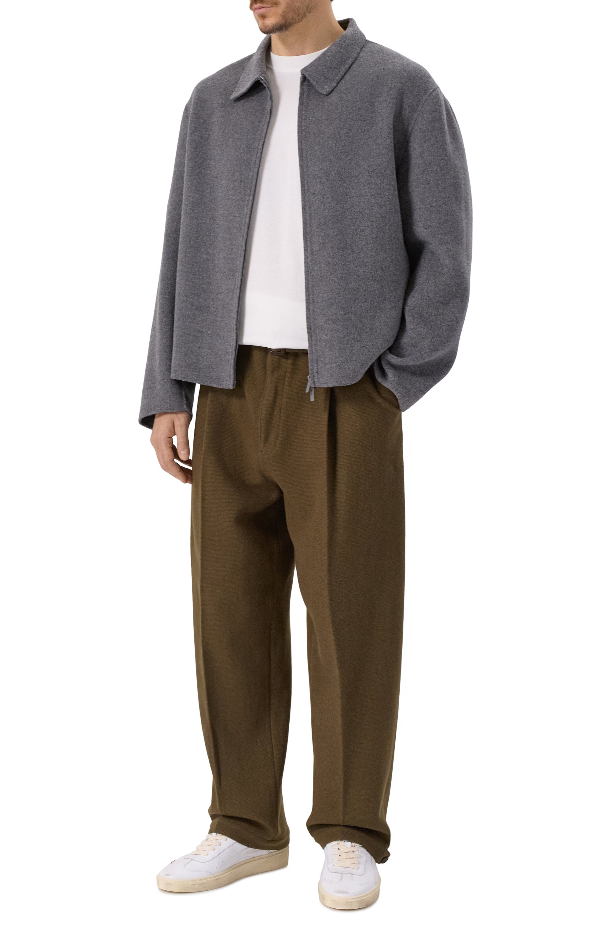 Брюки из шерсти и кашемира EMPORIO ARMANI, арт. EM004182/AF21274, фото 2