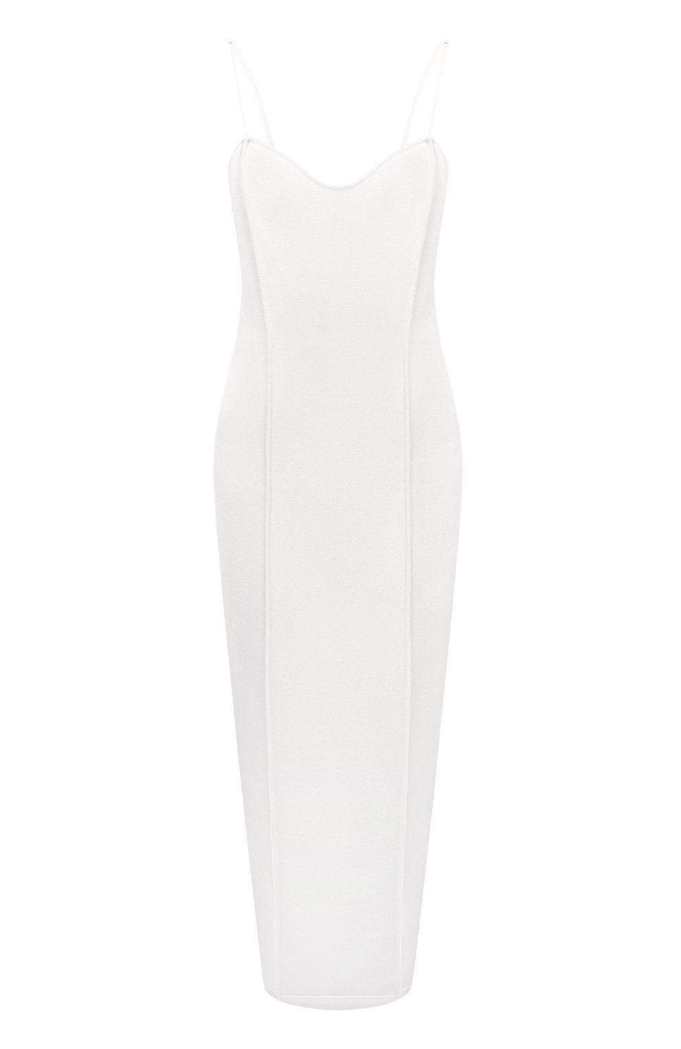 Платье из шелка и вискозы FREEAGE молочного цвета по цене 70000 руб., арт. S23.DR051.6070.111, фото 1 Платье из шелка и вискозы FREEAGE, арт. S23.DR051.6070.111, фото 1