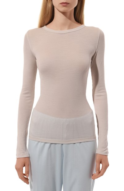 Лонгслив из шерсти и шелка ZIMMERLI, арт. 370-53020, фото 3