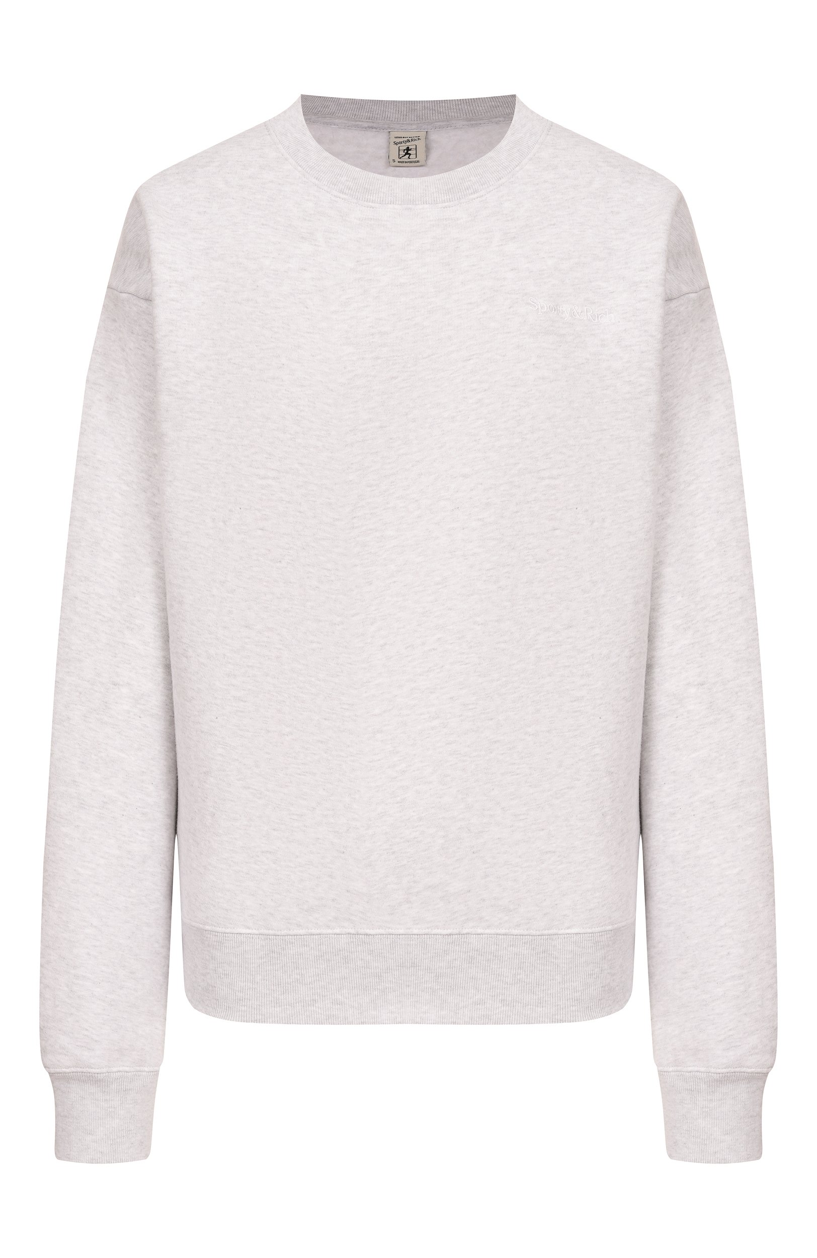 Хлопковый свитшот SPORTY AND RICH, арт. ST10384300GY03, фото 1