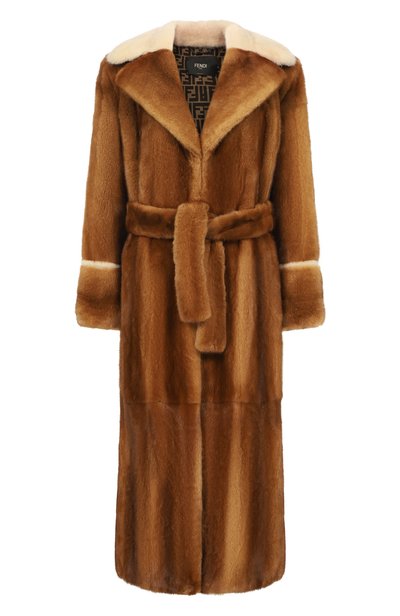 Женское шуба из норки FENDI, арт. FNF93F A3UE