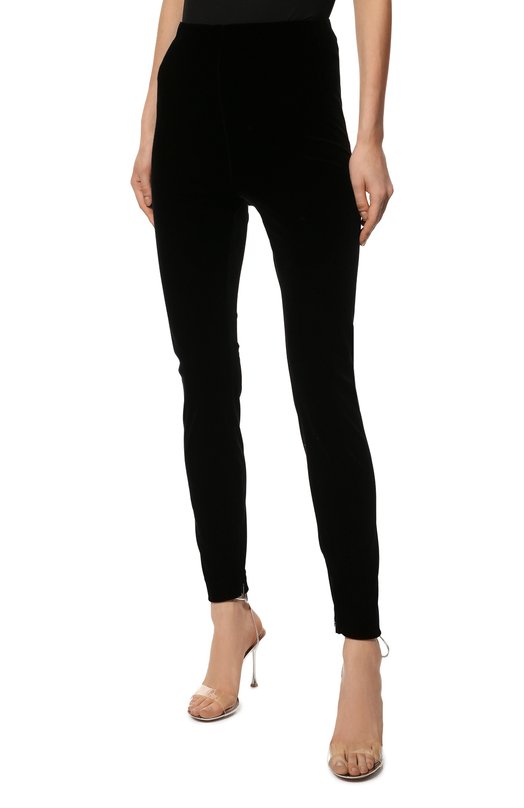 Брюки Saint Laurent 662846/Y3D02 Чёрный  662846/Y3D02 Фото 3