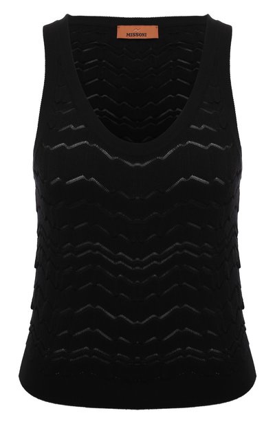 Женский топ из вискозы и шерсти MISSONI, арт. DS24WK0N/BK040E