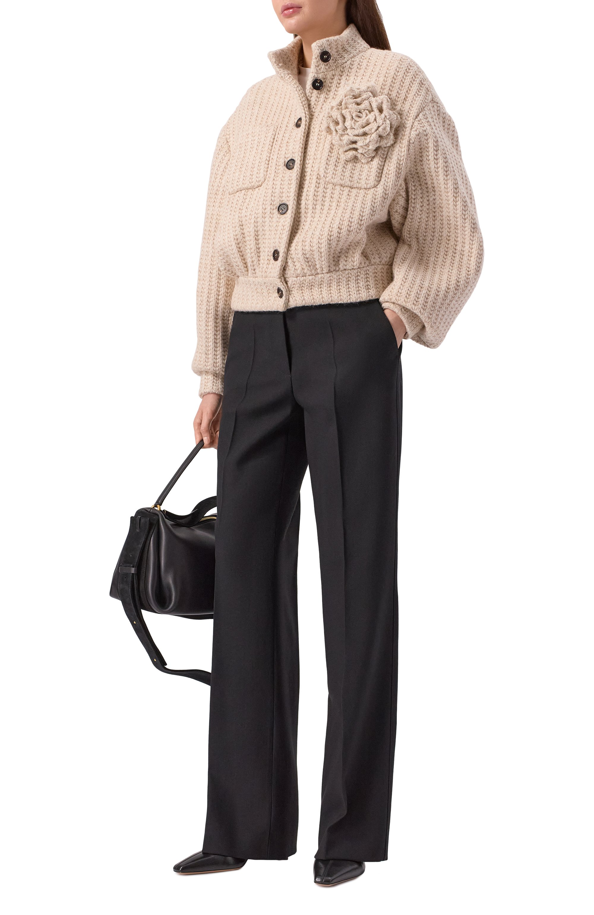 Бомбер GIUSEPPE DI MORABITO кремового цвета по цене 94600 руб., арт. 05FWB0104F 05303, фото 2 Бомбер GIUSEPPE DI MORABITO, арт. 05FWB0104F 05303, фото 2