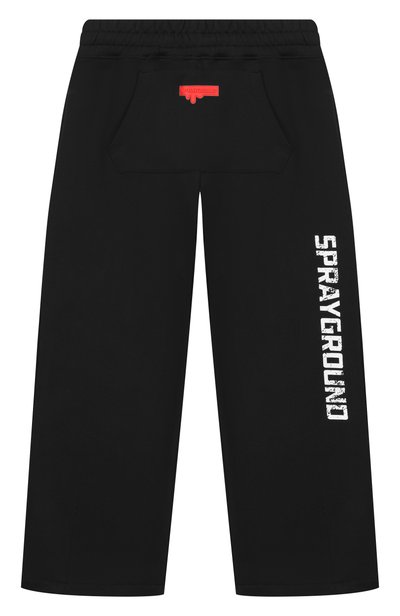 Хлопковые брюки SPRAYGROUND, арт. SPY1516GBLK/CREATIVE DEPT. 0VER PANTS BLACK