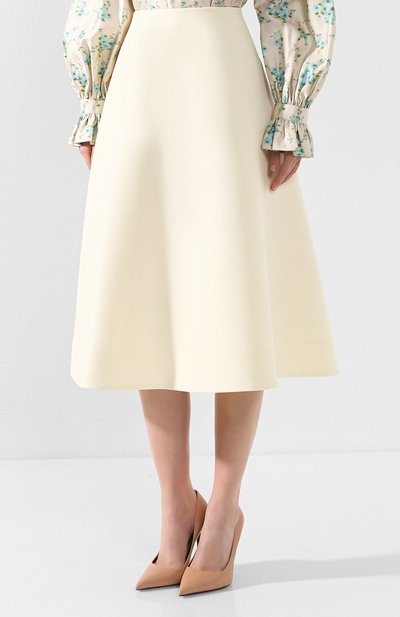Шерстяная юбка MARC JACOBS RUNWAY белого цвета по цене 119000 руб., арт. W2190244, фото 3 Шерстяная юбка MARC JACOBS RUNWAY, арт. W2190244, фото 3
