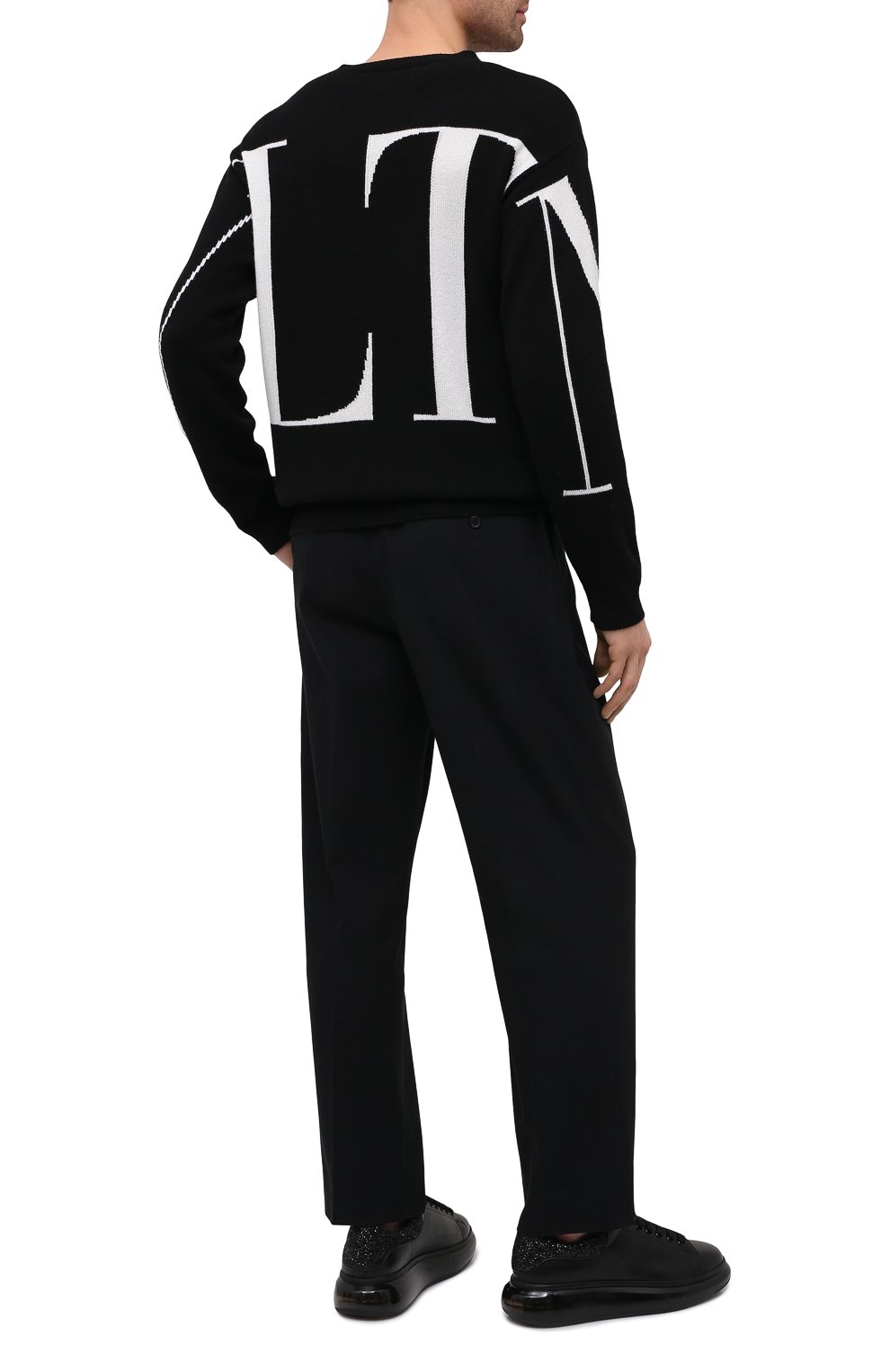 Кожаные кеды oversized ALEXANDER MCQUEEN, арт. 634611/WHRH9, фото 2